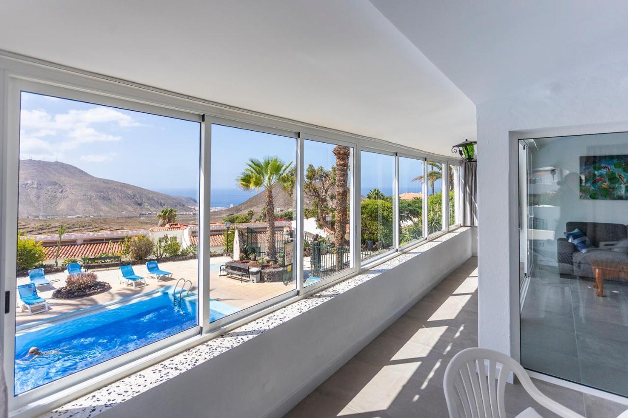 Villa Azure Horizon And Breeze - Panoramic Ocean View And Heated Pool Chayofa Exterior foto